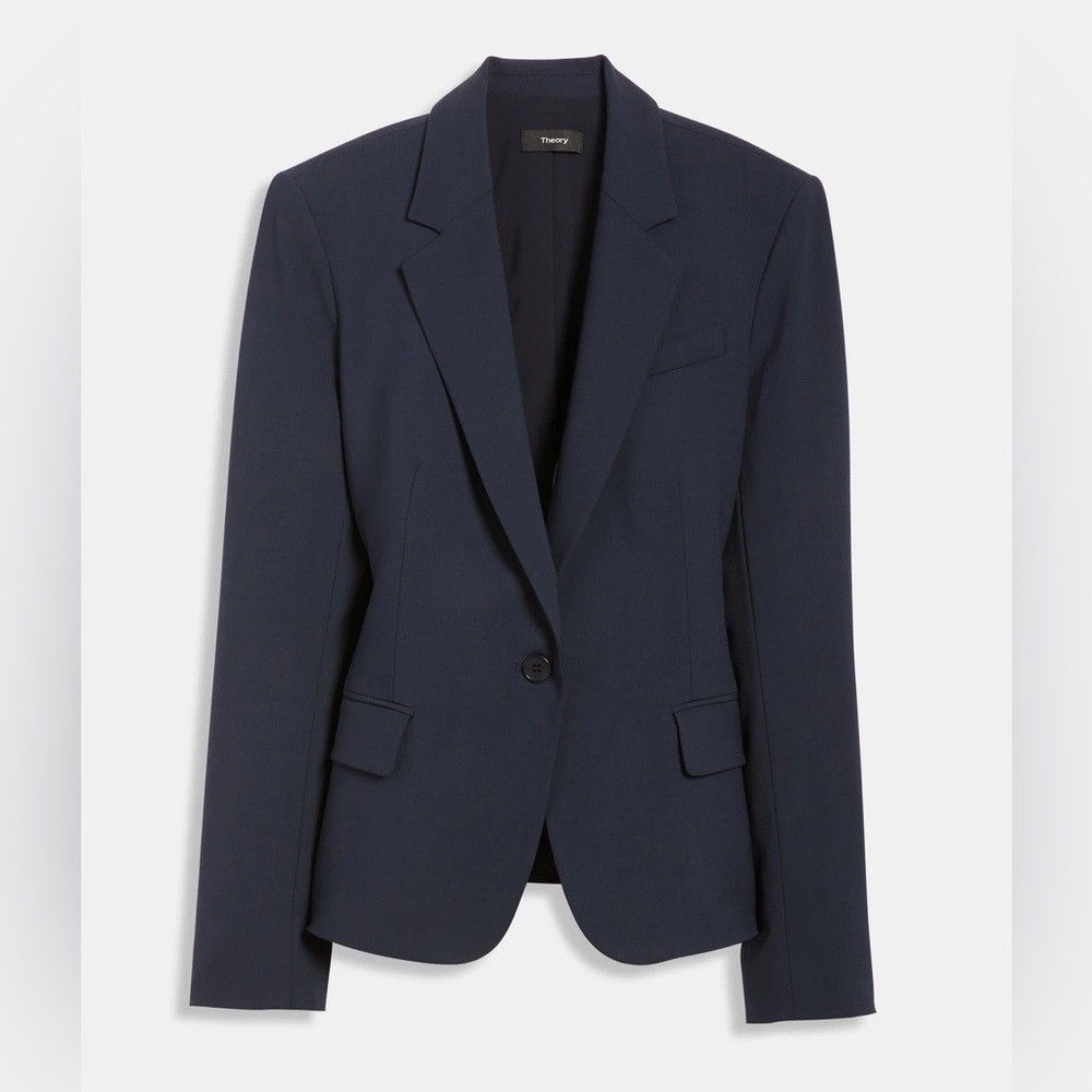 Theory Gabe Blazer in Stretch Wool